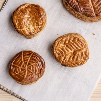 Galette pistache fleur d'oranger individuelle