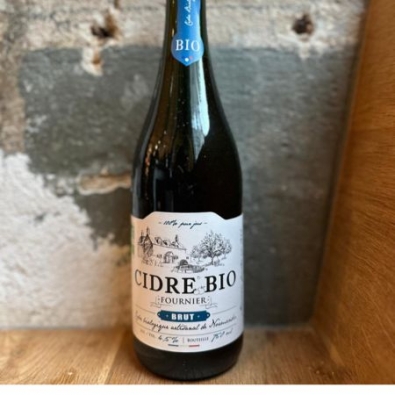 Cidre brut bio 75 cl