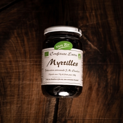 Confiture de myrtilles